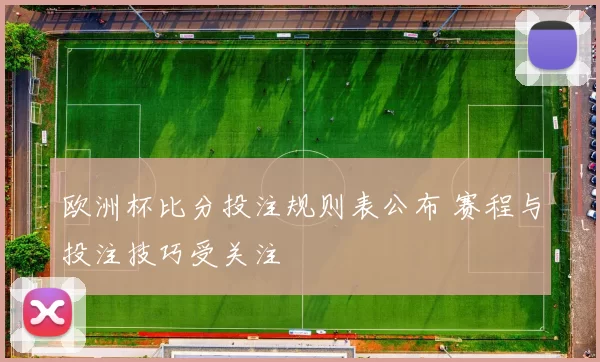 欧洲杯比分投注规则表公布 赛程与投注技巧受关注